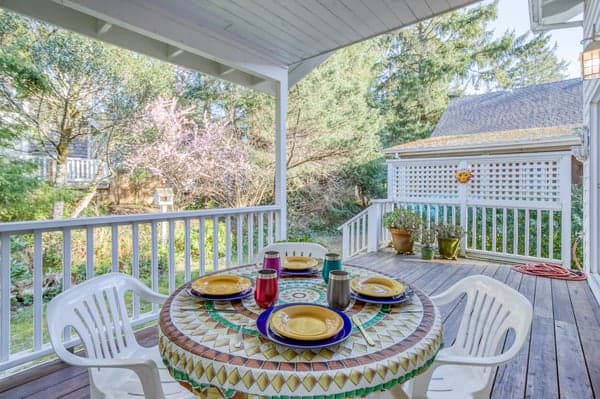 Back Deck seating