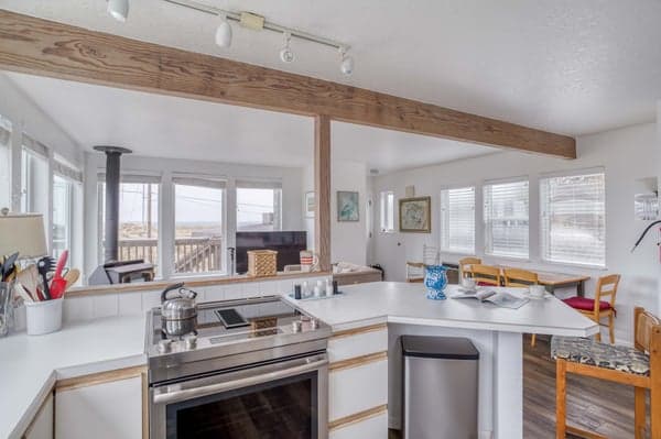 Kitchen Area with space for movement